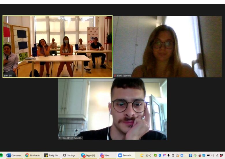 Discussion on common challenges between North Macedonia’s and Greek youth