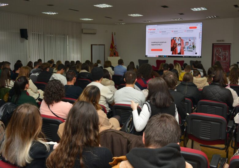 Presentation of the “DigiCoop for Youth Employment” in Skopje